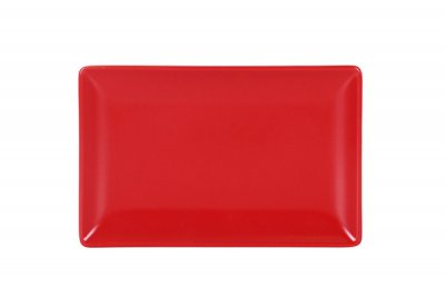 Bricka Ming II Rektangulär Röd (Mått: 30 x 20 x 2,5 cm)