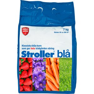 Trädgårdsgödsel Stroller Blå 7 kg