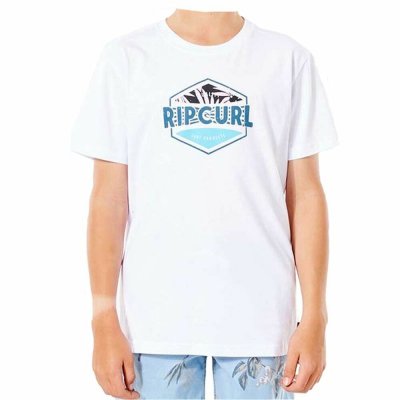 Barn T-shirt med kortärm Rip Curl Filler Tee B Vit (Storlek: 10 år)