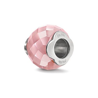 Dampärlor Folli Follie 3P16F001P Rosa (1 cm)