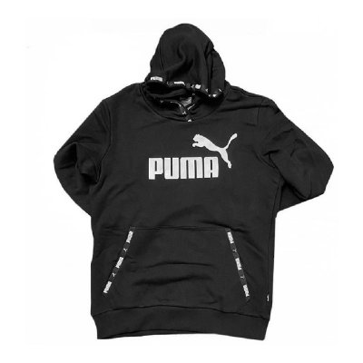 Tröja utan huva Herr Puma Power Svart (Storlek: M)
