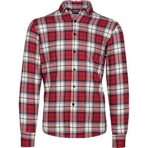 Flanellskjorta Gard Workwear Fodrad Röd