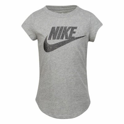 Barn T-shirt med kortärm Nike Futura SS Grå (Storlek: 3 år)