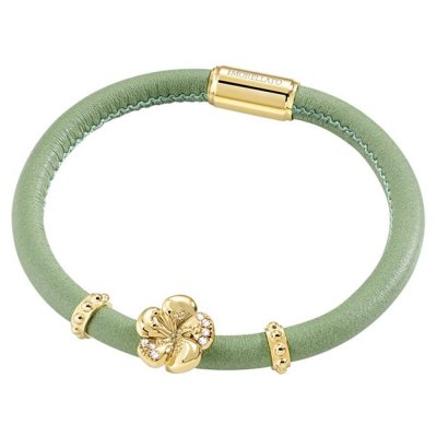 Damarmband Morellato SADZ01 Läder Grön (19,5 cm)