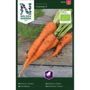 Fröer Nelson Garden Morot Höst/Vinter Flakkée 2 Organic