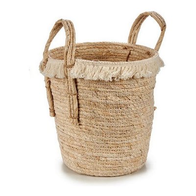 Kruka Med handtag Halm Naturligt brunt (24 x 31 x 27 cm) (23 x 23 x 23 cm)
