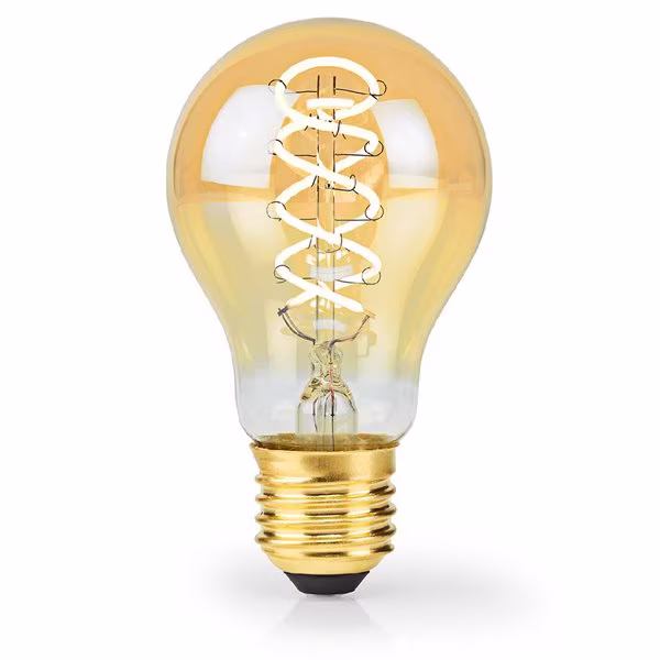 Nedis Dimbar LED-lampa Extra varmvit E27, A60, 3.8W, 250lm, 2100K