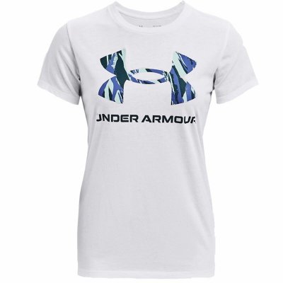 T-shirt med kortärm Dam Under Armour Graphic Vit (Storlek: M)