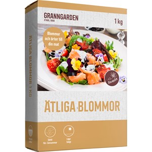 Fröblandning Granngården Ätliga blommor, 1 kg