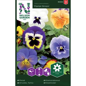 Fröer Nelson Garden Pensé Florist Strain Mix Färg