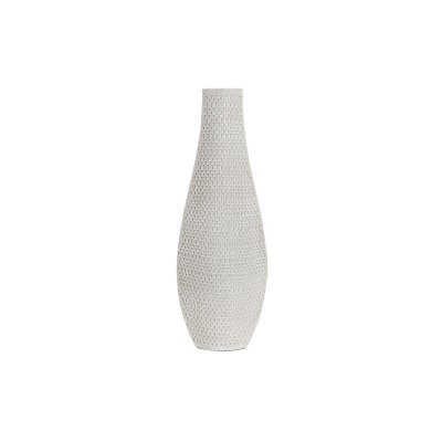 Vas DKD Home Decor Vit Harts Modern (20 x 10 x 57 cm)