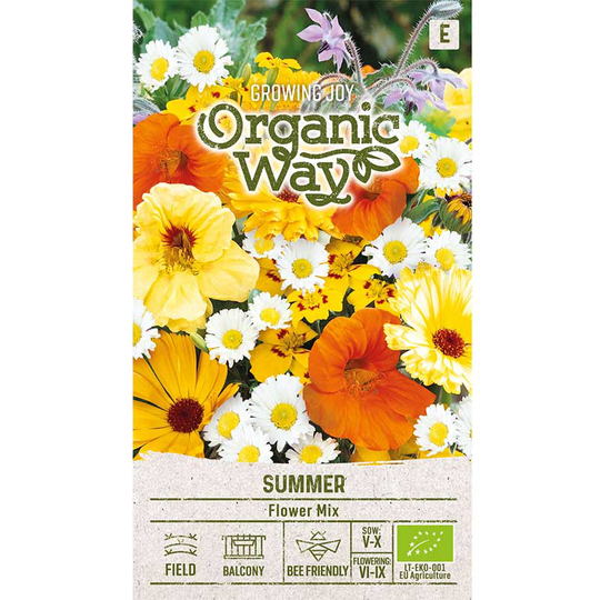 Blomstermix - sommarblommor, ekologisk