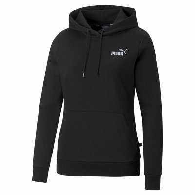 Tröja med huva Dam Puma Svart (Storlek: XL)