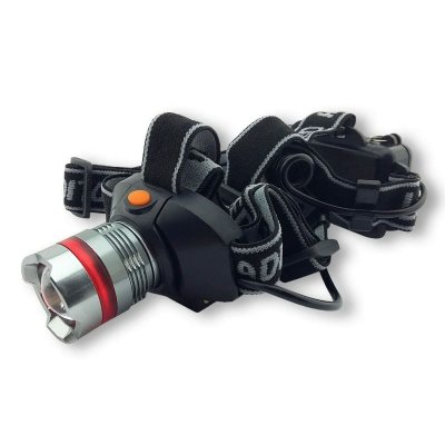 LED-lampa för huvudet EDM Cree Zoom Svart 3 W 150 Lm