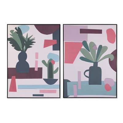 Tavla DKD Home Decor Vas (103 x 4,3 x 143 cm) (2 antal)