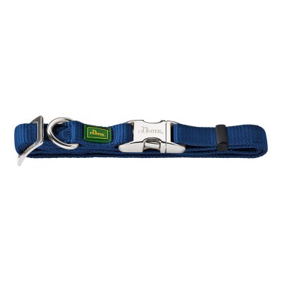 Hundhalsband Hunter Alu-Strong Storlek L Mörkblå (45-65 cm)