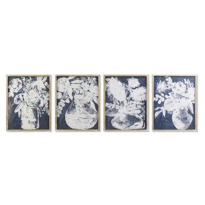 Tavla DKD Home Decor Vas (55 x 2 x 70 cm) (4 antal)
