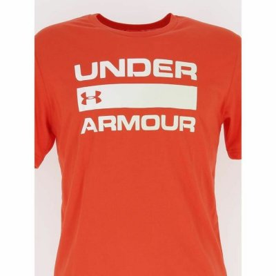 Sporttröja med ärmar Under Armour L Röd