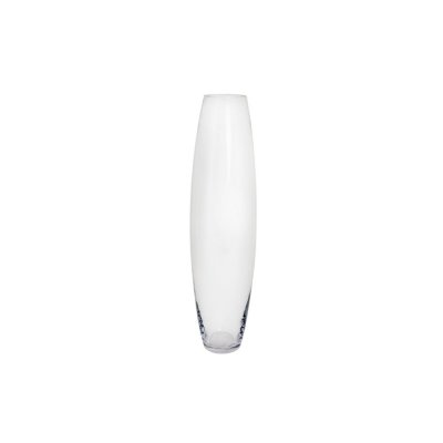 Vas DKD Home Decor Transparent Glas (12 x 12 x 50 cm)
