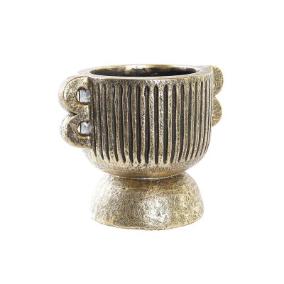 Vas DKD Home Decor Gyllene Modern (26 x 19 x 21 cm)