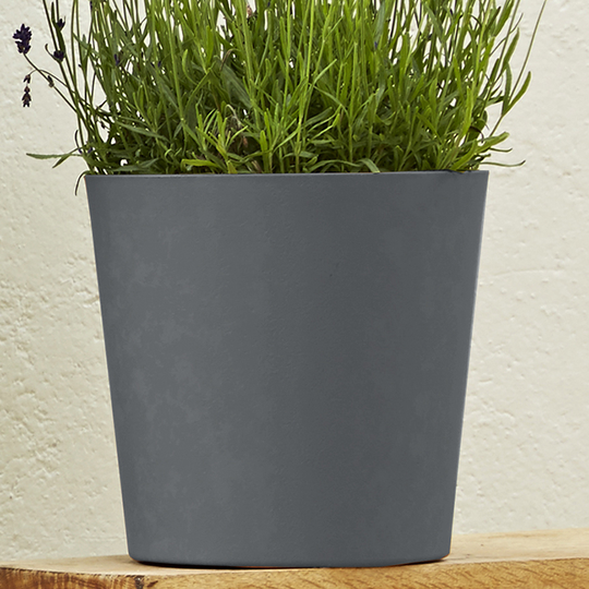 Kruka Element Conical 25 cm, grå