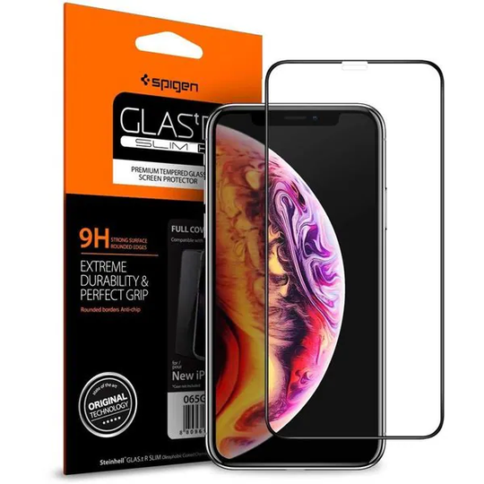 Spigen tempererat skärmskydd till iPhone X / XS / 11 Pro