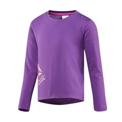 Långärmad t-shirt, Barn Reebok G ES LS TEE (Färg: Purpur)