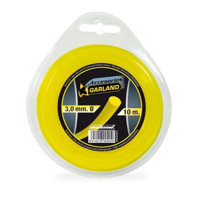 Tråd till trimmer Garland 71021r1030 Ø 3 mm Rund 10 m Nylon