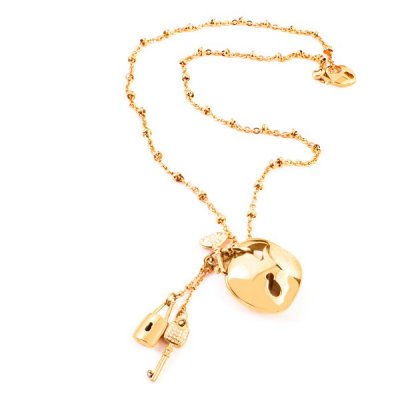 Damhalsband Folli Follie 3N1T017RC (50 cm)