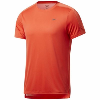 T-shirt med kortärm Herr Reebok Workout Ready Tech Orange (Storlek: L)