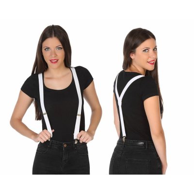 Hängslen Vit Polyester