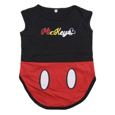 T-shirt för hundar Mickey Mouse (Storlek: XXS)