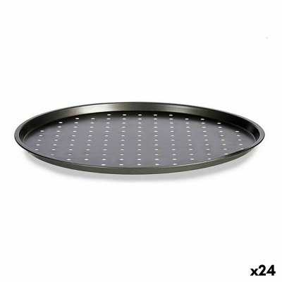 Ugnsplåt Pizza Grå Kolstål 24 antal (33 x 1 x 33 cm)