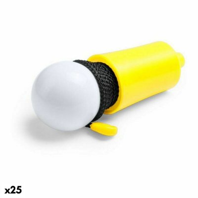 Portabel justerbar LED-lampa med snöre 144990 (25 antal) (Färg: Gul)