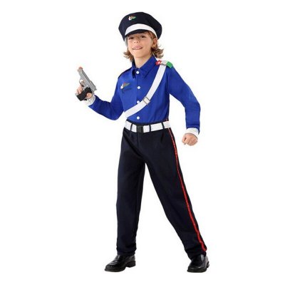 Maskeraddräkt för barn 116450 Polis (Storlek: 7-9 år)