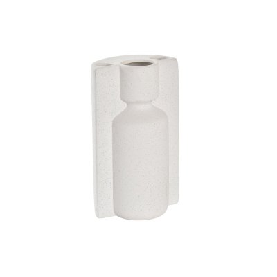 Vas DKD Home Decor Keramik Vit (14 x 11,5 x 23,5 cm)