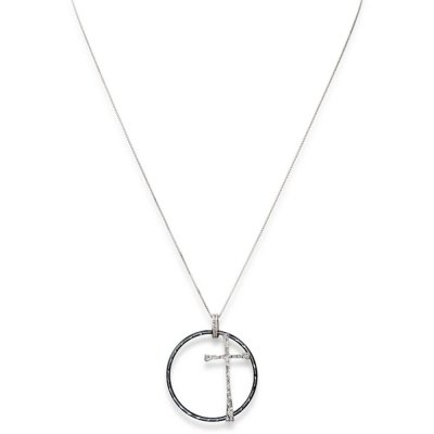 Damhalsband Amen CROCE CERCHIO NERO
