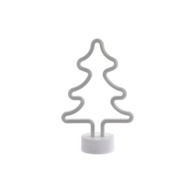 Julgranskula DKD Home Decor Grön LED Träd (18 x 8 x 28 cm)