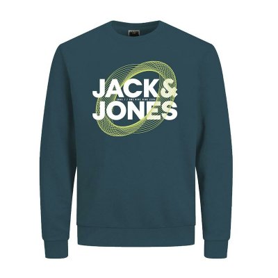 Tröja utan huva JCOLUCA Jack & Jones 12226492 Grön (Storlek: 12 år)
