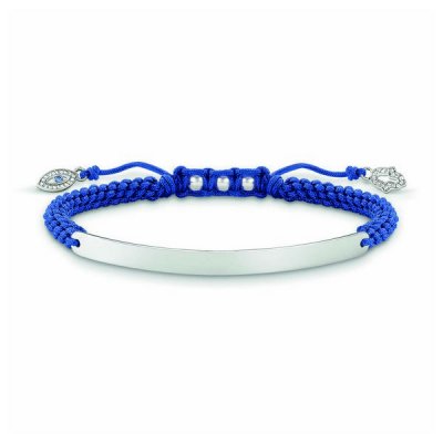 Damarmband Thomas Sabo LBA0066-897-1 Blå Silver Silvrig (Mått: 14,5-21 cm)