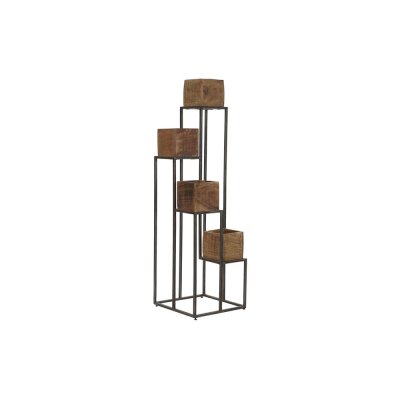 Kruka DKD Home Decor Metall Mangoträ (40 x 40 x 140 cm)