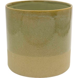 Kruka Blank/Matt Grön Ø19 cm