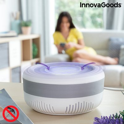 Myggavvisande lampa med insug och väggstöd KL Lite InnovaGoods