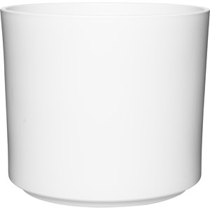 Kruka Cylinder, Vit Ø 28,5 cm, höjd 24 cm