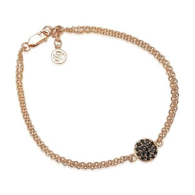 Damarmband Sif Jakobs B2071-BK-RG Rosa Sterlingsilver (16 - 20 cm)