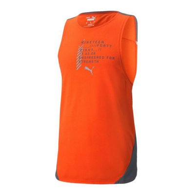 T-shirt Puma Train Everfresh Tank Orange (Storlek: XL)