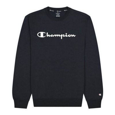 Tröja utan huva Herr Champion Crewneck Mörkblå (Storlek: 2XL)