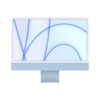 "All in One Apple iMac 24"" 4K Ultra HD 8 GB RAM 512 GB SSD Blå"