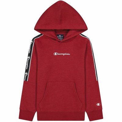 Tröja med huva Unisex Champion Röd (Storlek: 2XL)