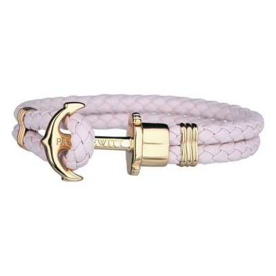 Unisexarmband Paul Hewitt PH-PH-L-G-PR Läder (19-20 cm) (20-21 cm) (Mått: 23 cm)